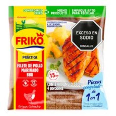 Imagen de Filete pechuga FRIKO bbq x500 g
