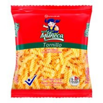 Imagen de Pasta LA MUÑECA tornillo x250 g