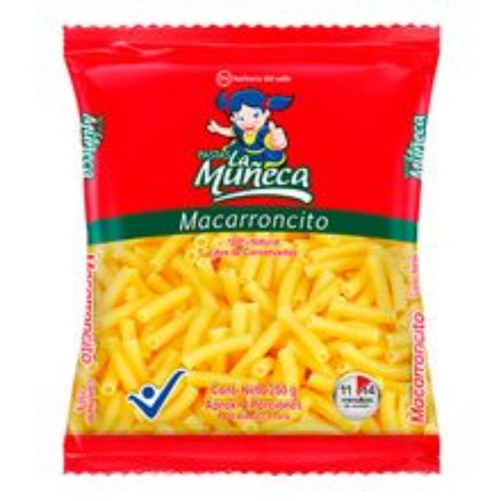 Imagen de Pasta LA MUÑECA macarroncito x250 g