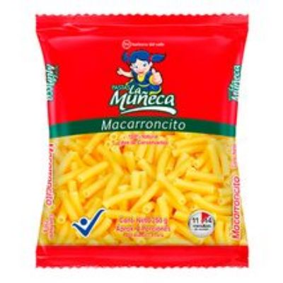 Imagen de Pasta LA MUÑECA macarroncito x250 g