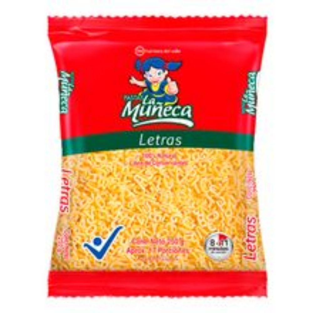 Imagen de Pasta LA MUÑECA letras x250 g