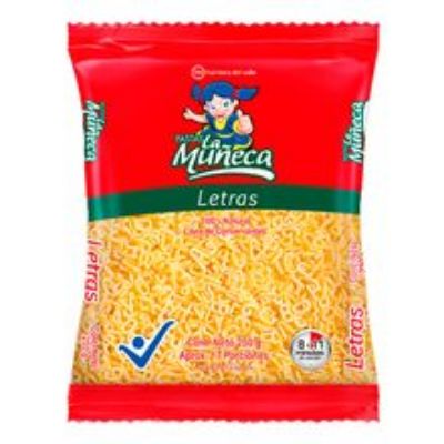 Imagen de Pasta LA MUÑECA letras x250 g