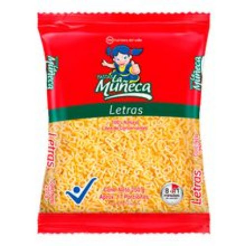 Imagen de Pasta LA MUÑECA letras x250 g