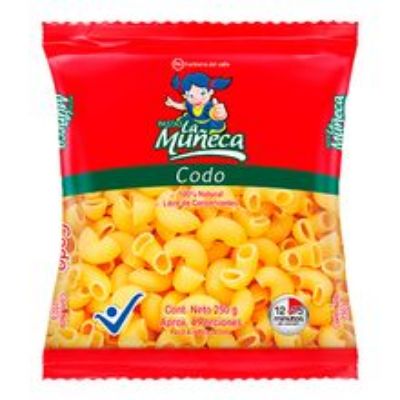 Imagen de Pasta LA MUÑECA codo x250 g
