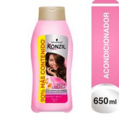 Imagen de Acondionador KONZIL seda liquida x650 ml