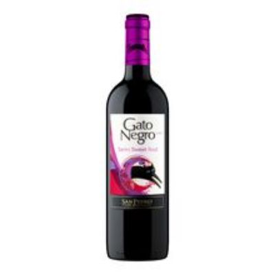 Imagen de Vino GATO NEGRO semi sweet red x750 ml