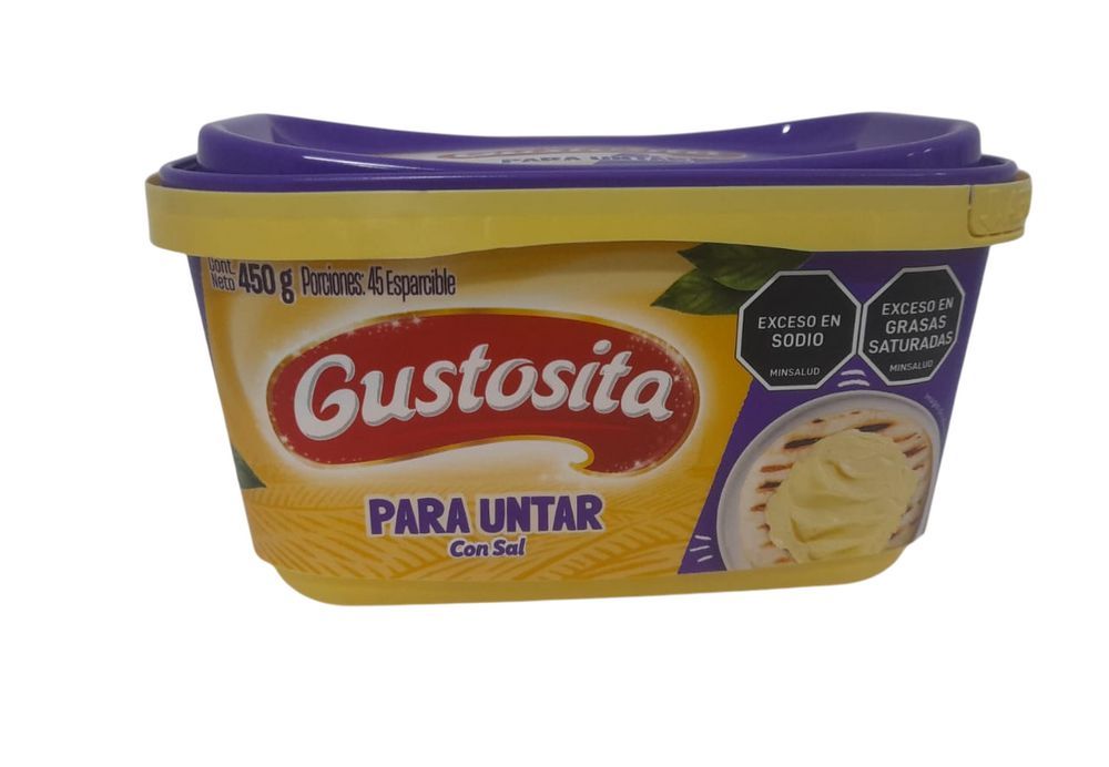 Imagen de Margarina GUSTOSITA esparcible vaso ideal para mesa (450 gr)
