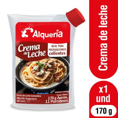 Imagen de Crema de leche ALQUERIA ideal para preparaciones calientes (170  gr)