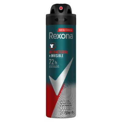 Imagen de Desodorante REXONA antibacterial invisible aerosol (90  gr)