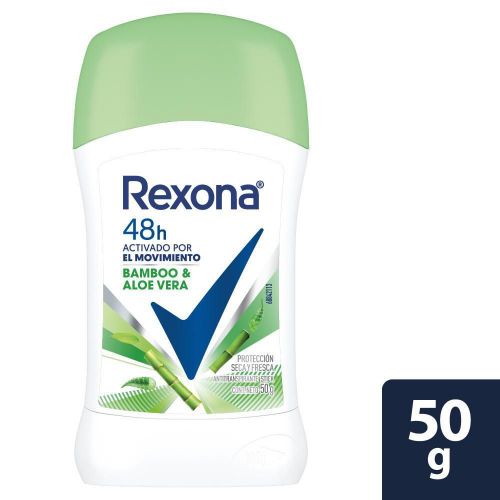 Imagen de Desodorante REXONA bamboo y aloe en barra (50  gr)