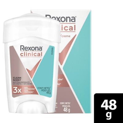 Imagen de Desodorante REXONA clinical clean scent crema (48  gr)