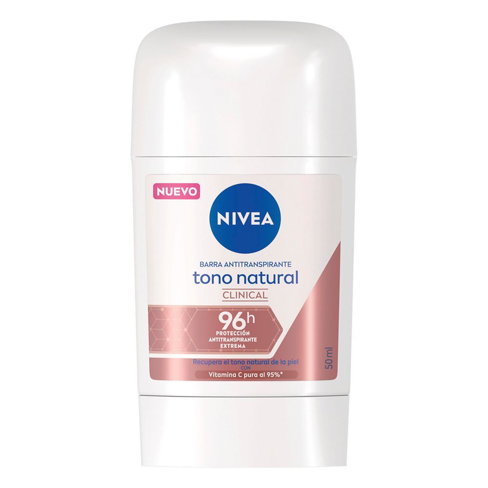 Imagen de Desodorante NIVEA clinical tono natural en barra (50  ml)