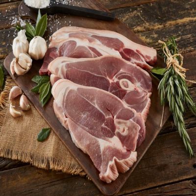 Imagen de Loncha o chuleta de cerdo  porcionada