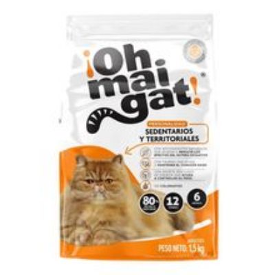Imagen de Alimento para gato OH MAIGAT sedentarios x1500 g