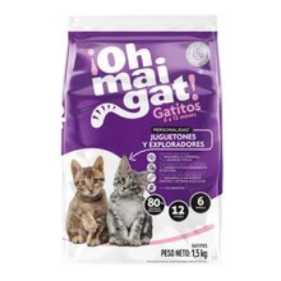 Imagen de Alimento para gato OH MAIGAT juguetones x1500 g