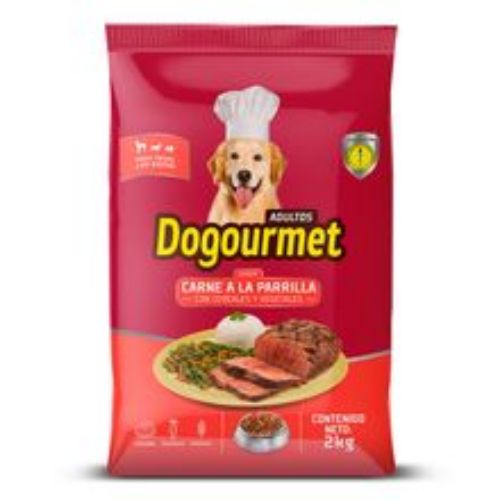 Imagen de Alimento para perro DOGOURMET adultos carne a la parrila x2000 g