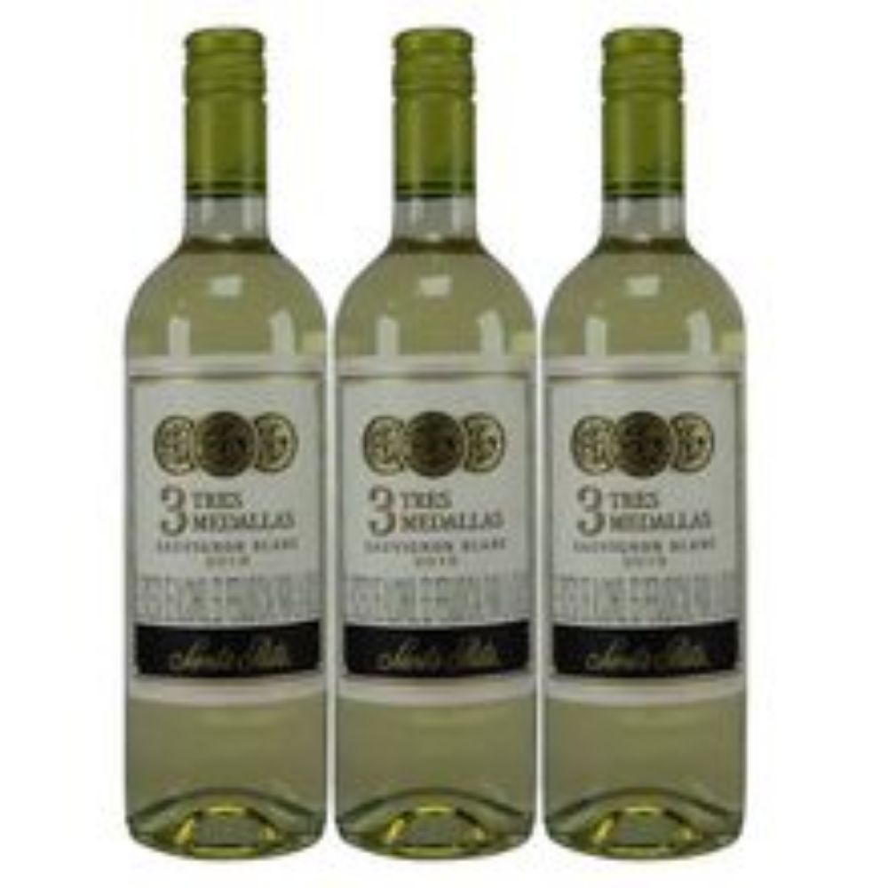 Imagen de Vino SANTA RITA 3 medallas sauvignon x750 ml c/u 2x3