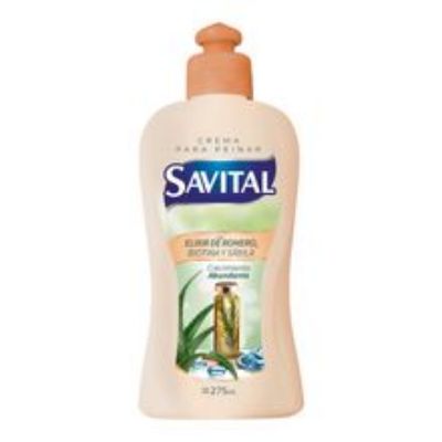 Imagen de Crema para peinar SAVITAL elixir de romero x275 ml