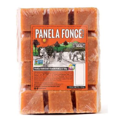 Imagen de CUADRIPANELA NATURAL FONCE 750 gr