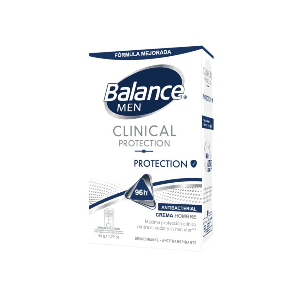 Imagen de Desodorante BALANCE crema clinical protection hombre (50  gr)