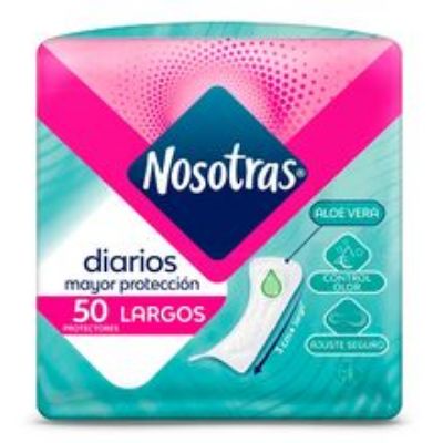 Imagen de Protectores NOSOTRAS largos x50 unds