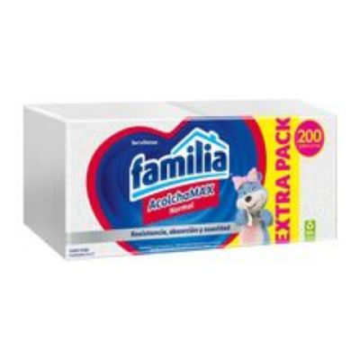 Imagen de Servilletas FAMILIA acolchamax normal x200 unds