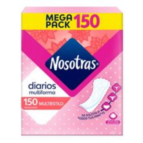 Imagen de Protectores NOSOTRAS multiestilo x150 unds