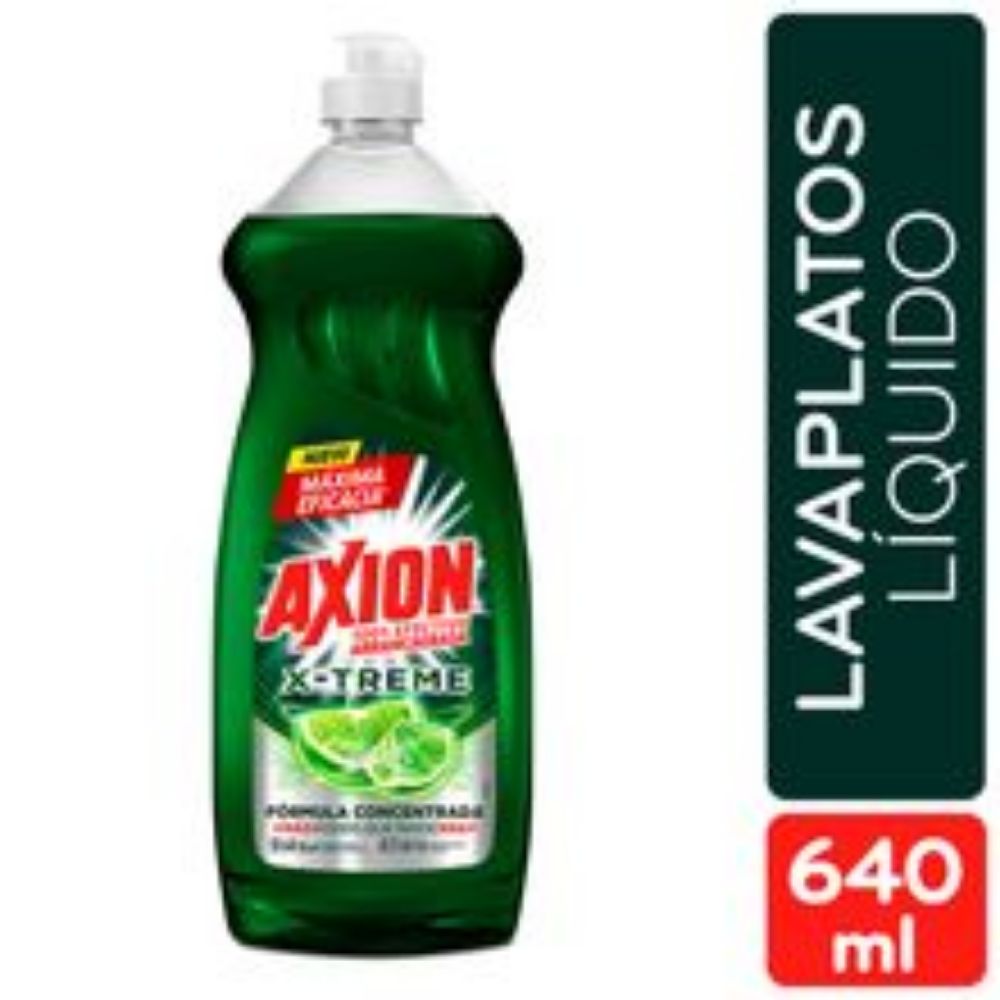 Imagen de Lavaplatos liquido AXION limón xtreme x640 ml