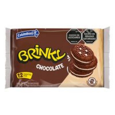 Imagen de Galletas BRINKY sabor a chocolate 12 unds x32 g c/u