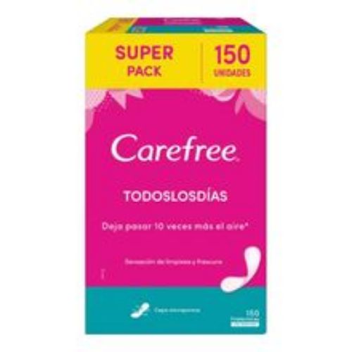 Imagen de Protectores CAREFREE brisa x150 unds