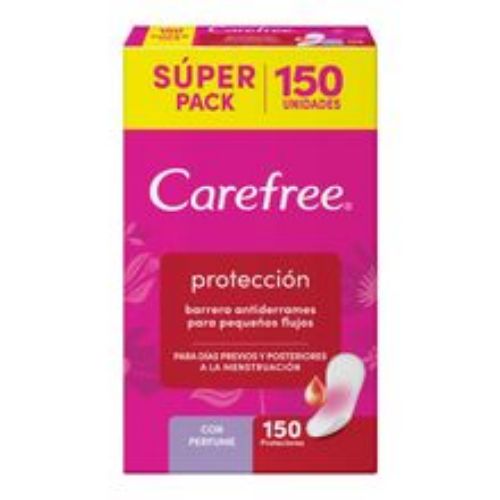 Imagen de Protectores CAREFREE regular x150 unds
