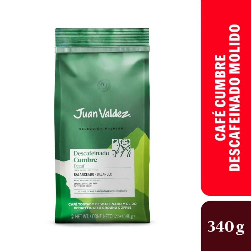 Imagen de Café JUAN VALDEZ descafeinado molido (340  gr)
