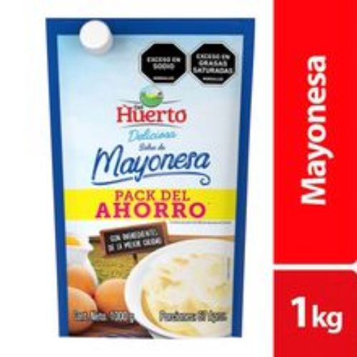 Imagen de Mayonesa DEL HUERTO x1000 g