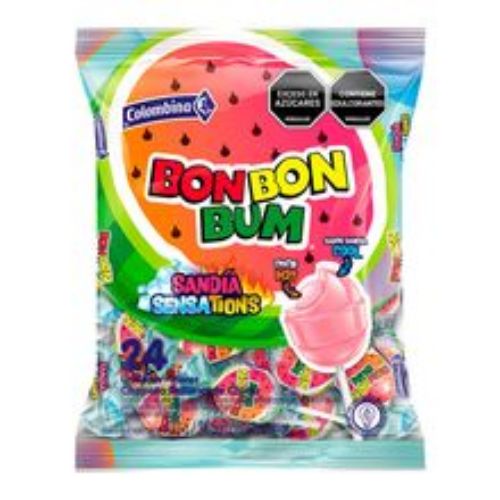 Imagen de Bon bon bum COLOMBINA sensations x432 g