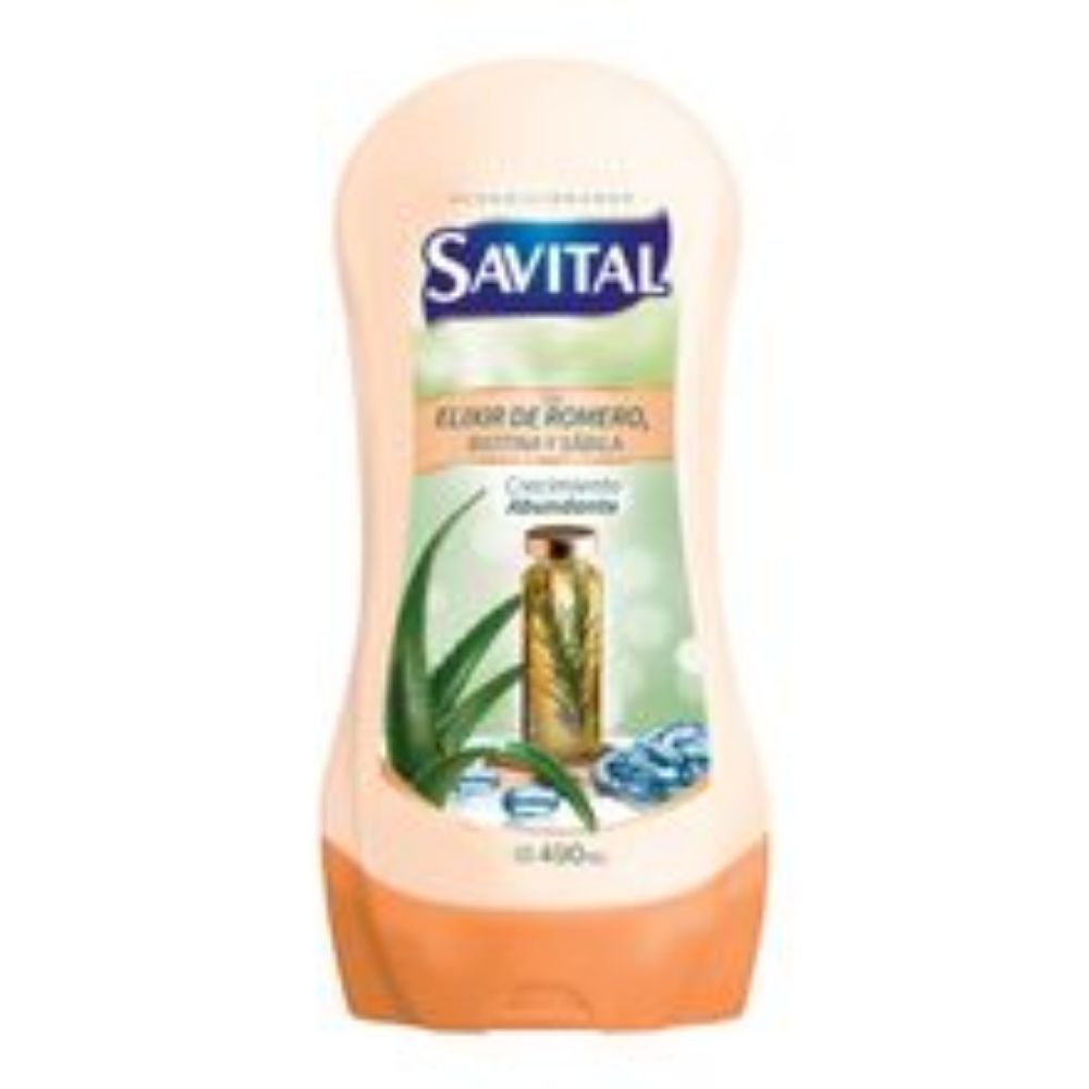 Imagen de Acondicionador SAVITAL elixir de romero x490 ml