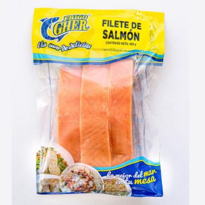 Imagen de Filete de salmón FRIGOGHER refrigerado (450  gr)
