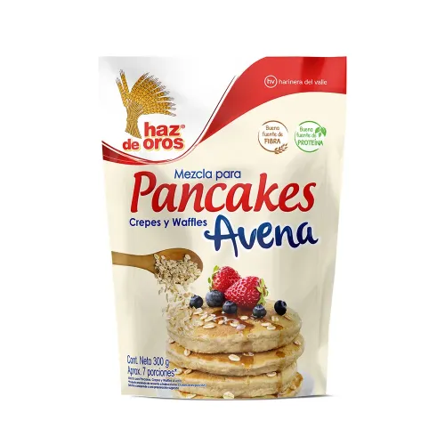 Imagen de Mezcla Haz De Oros Para Pancakes Con Avena ( 300 Gr )