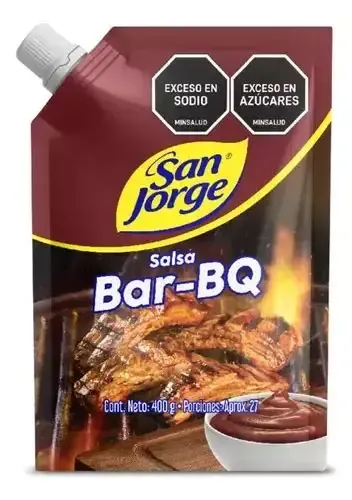 Imagen de Salsa BBQ San Jorge Doy Pack ( 400 Gr )