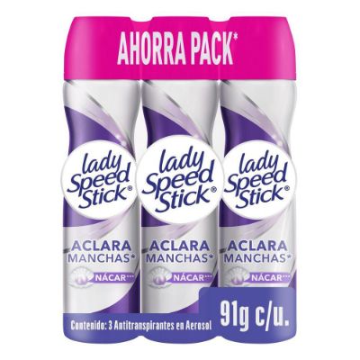 Imagen de Desodorante mujer LADY SPEED STICK derma + vitamina E aerosol (273  gr)