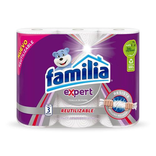 Imagen de Toallas de cocina FAMILIA expert reusable (3  und)