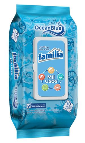 Imagen de Toallitas húmedas FAMILIA mil usos (70  und)