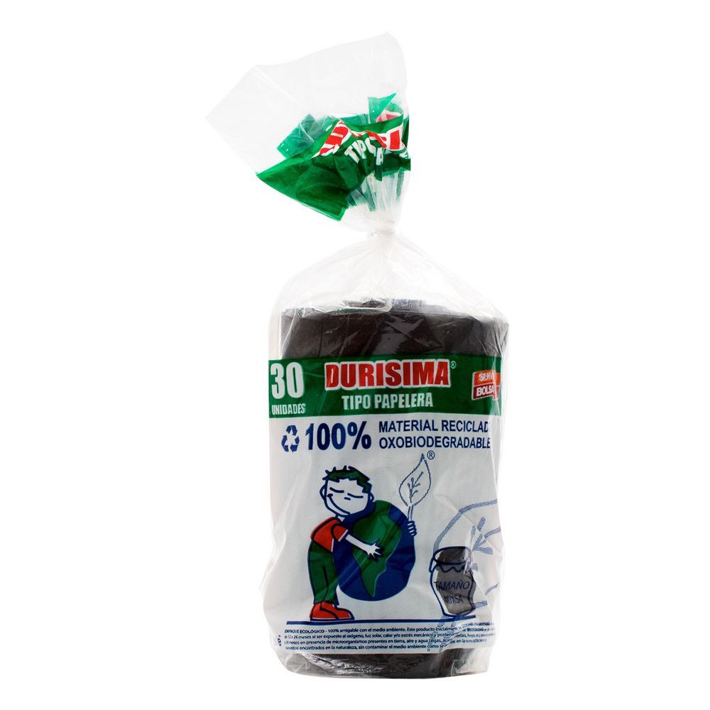 Imagen de BOLSA BASURA DURISMA PAPELERA SERVIBOLSA SIN REF