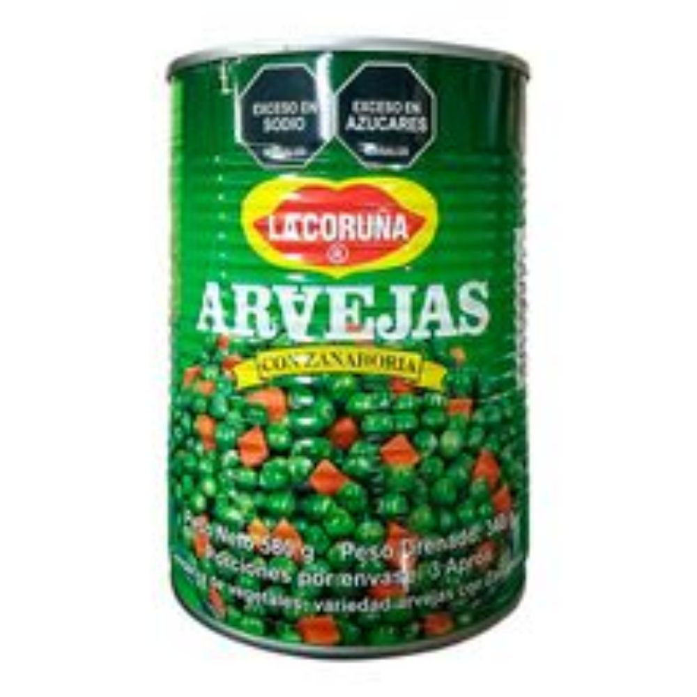 Imagen de Arveja LA CORUÑA con zanahoria x340 g