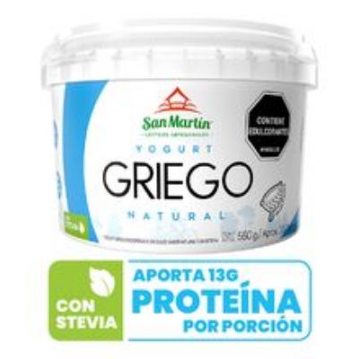 Imagen de Yogurt SAN MARTÍN griego natural x550 g