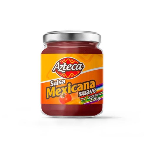 Imagen de Salsa mexicana AZTECA suave (220  gr)