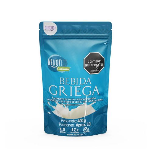 Imagen de Bebida griega COLANTA en polvo fit (400  gr)