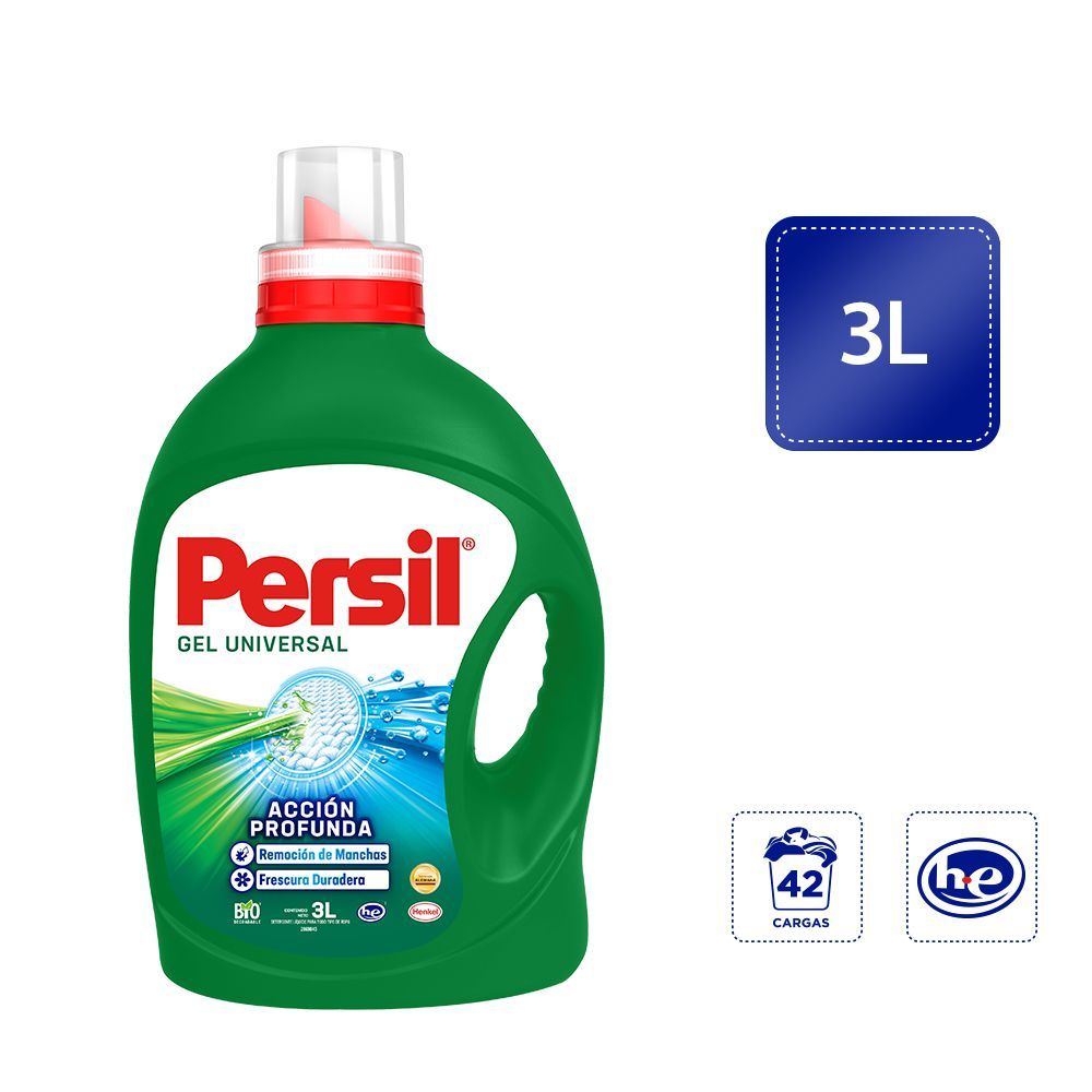 Imagen de Detergente líquido PERSIL universal acción profunda (3000  ml)