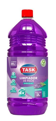 Imagen de Limpia pisos TASK antibacterial lavanda (2000  ml)