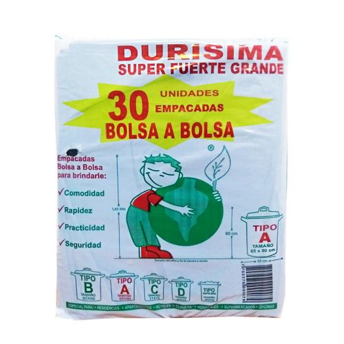 Imagen de Bolsa Durisima   Paquete SERVIBOLSA AX30
