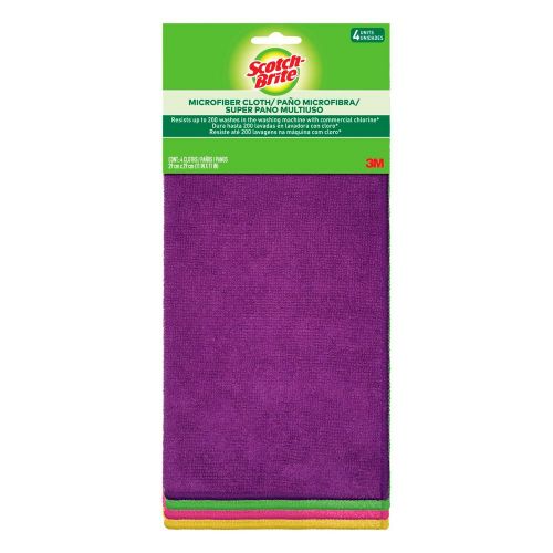 Imagen de Paños SCOTCH BRITE microfibra multiusos (4  und)
